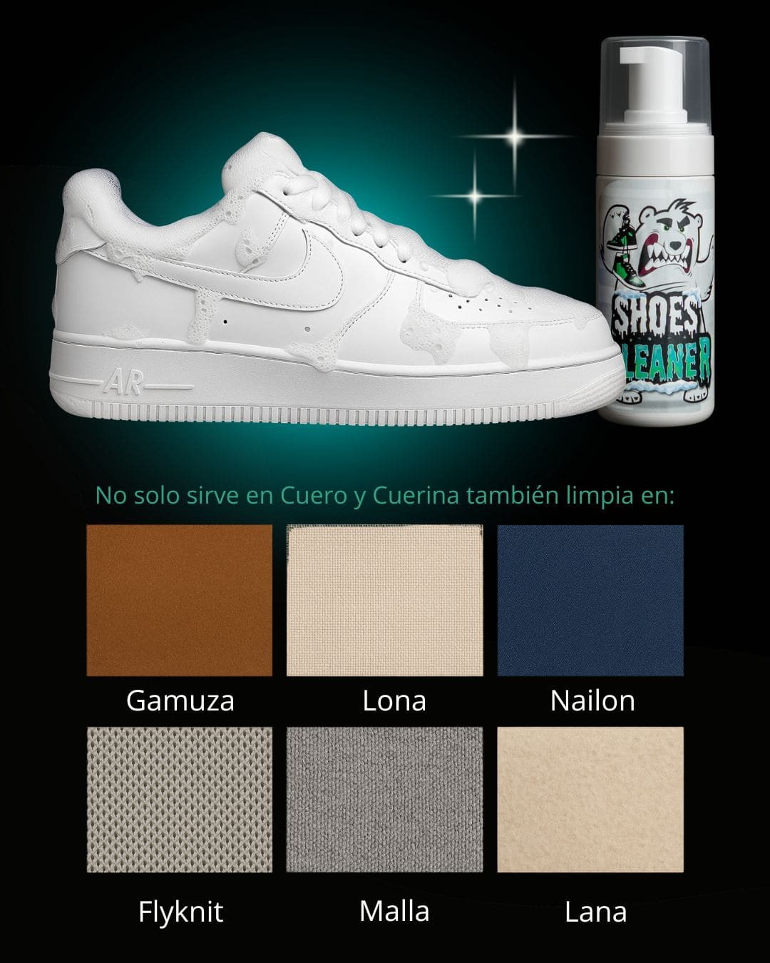 Shoes Cleaner | Limpiador Espumoso para Calzado